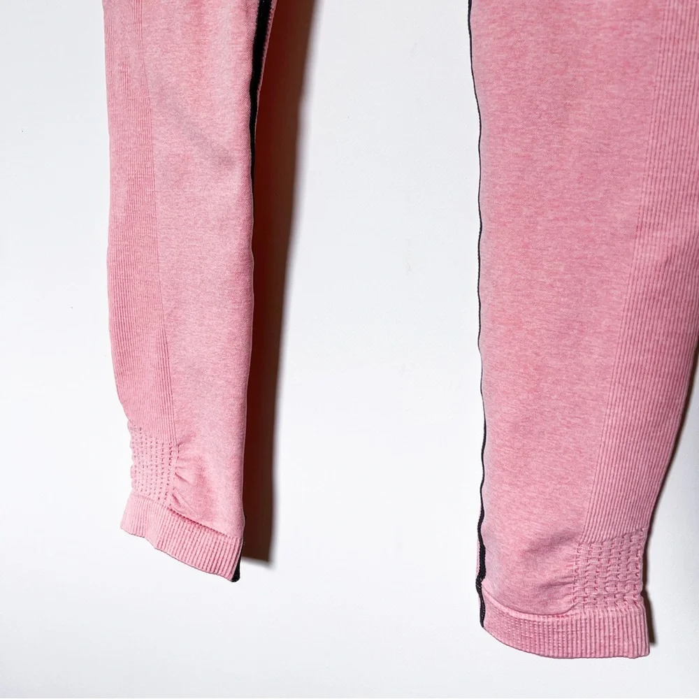 gymshark | light pink and grey ombré seamless leggings medium - Picture 6 of 7